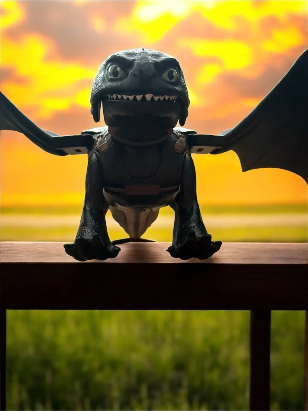 Dreamworks Dragons, How to Train Your Dragon,Toothless Action Figure